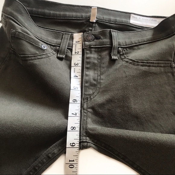 RAG & BONE The Legging In Army Sateen - Picture 7 of 8